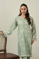 EMBROIDERED MYSURI LAWN STITCHED SHIRT BOTTOM SUIT