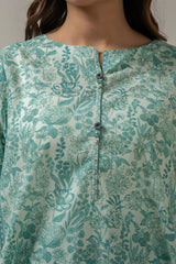 PRINTED CAMBRIC STITCHED SHIRT BOTTOM SUIT