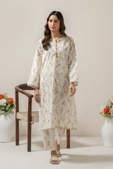 PRINTED CAMBRIC STITCHED SHIRT BOTTOM SUIT