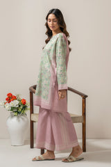 PRINTED CAMBRIC STITCHED SHIRT BOTTOM SUIT