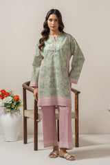PRINTED CAMBRIC STITCHED SHIRT BOTTOM SUIT