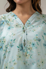 PRINTED CAMBRIC STITCHED SHIRT BOTTOM SUIT