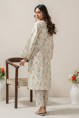 PRINTED CAMBRIC STITCHED SHIRT BOTTOM SUIT
