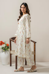 PRINTED CAMBRIC STITCHED SHIRT BOTTOM SUIT