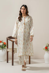 PRINTED CAMBRIC STITCHED SHIRT BOTTOM SUIT